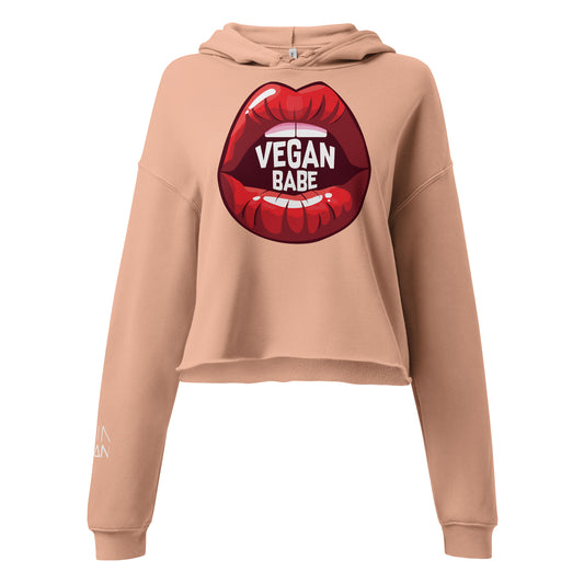 Moin Vegan Crop Hoodie - Vegan Babe